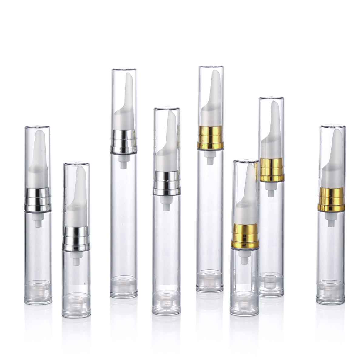 5ml 10ml 12ml 15ml 空化妆品包装眼霜乳液泵真空瓶 Y01